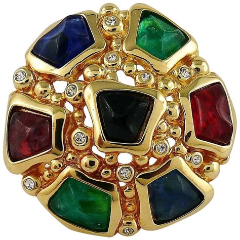 christian dior vintage brooch|vintage Christian Dior jewelry marks.